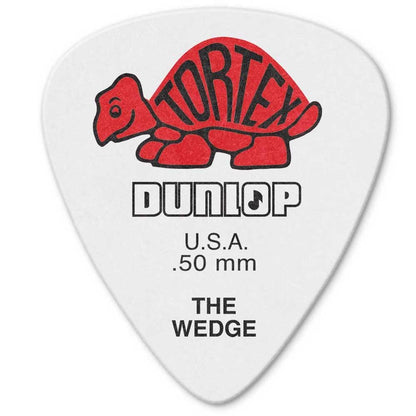 dunlop picks dunlop 424p tortex wedge guitar picks - pack of 6   