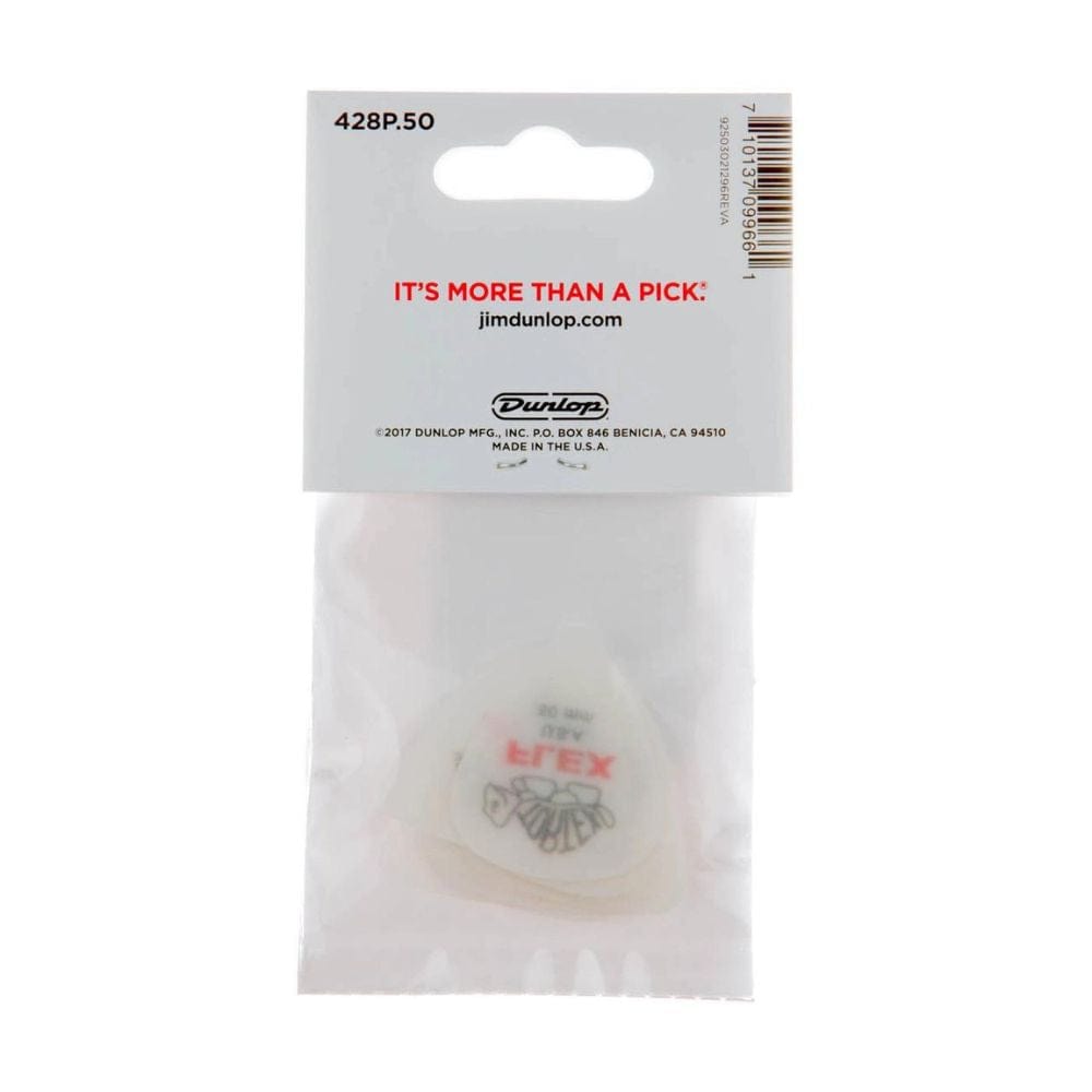 dunlop picks dunlop 428p tortex flex standard guitar picks - pack of 12    