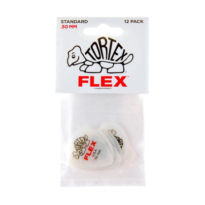 dunlop picks dunlop 428p tortex flex standard guitar picks - pack of 12    