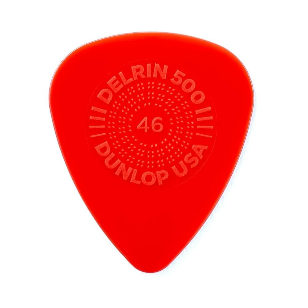 dunlop picks dunlop 450r prime 500 grip delrin guitar picks- pack of 6    #size_0.46mm