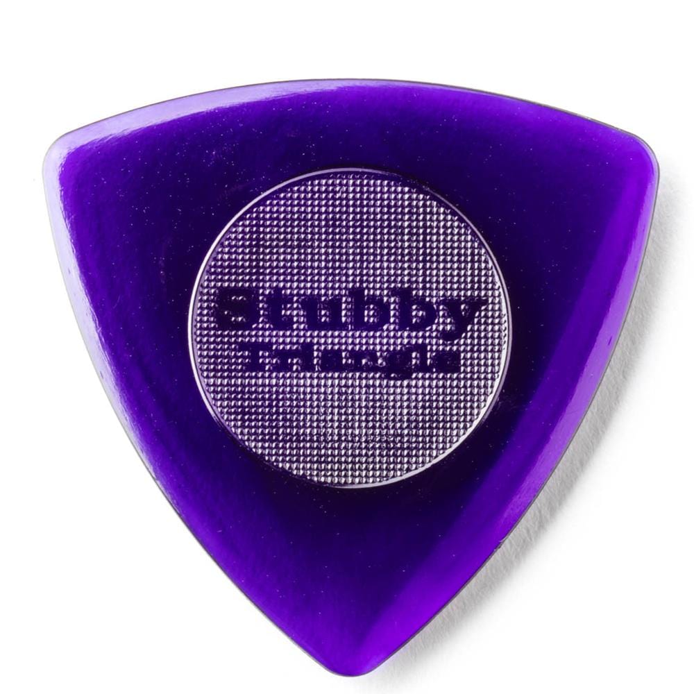 dunlop picks dunlop 4730 nylon triangular stubby guitar picks - pack of 6   #size_3.0mm