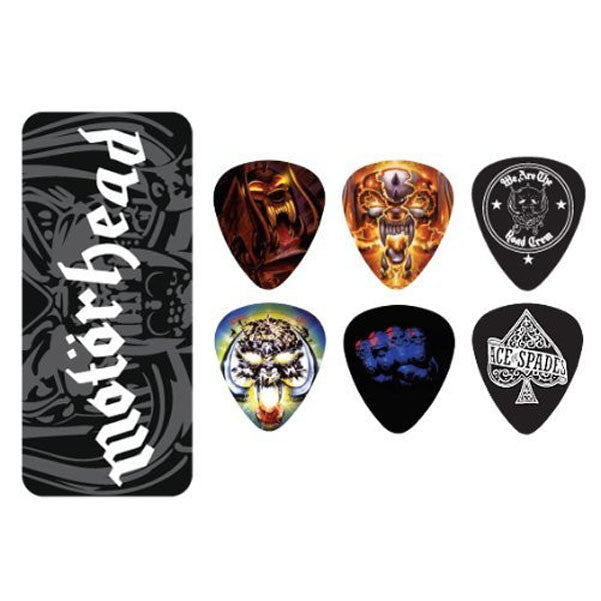 Dunlop Picks Dunlop Moțrhead Pick Tin Album Art 0.88