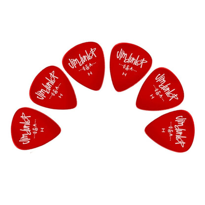 dunlop picks heavy dunlop 4860 gels guitar picks - pack of 6 