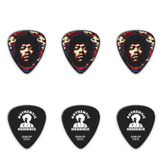 Dunlop Picks Star Haze Dunlop JHPT15H Hendrix Tin Ea Pick - Star Haze Pack of 6
