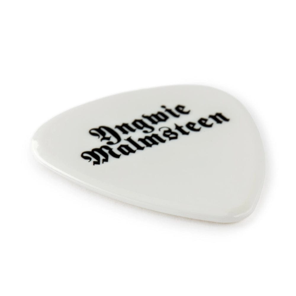 dunlop picks white dunlop yngwie malmsteen 1.5mm custom delrin guitar picks - 6-pack   