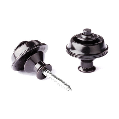 dunlop strap locks dunlop sls1033bk straplok strap retainers dual design - black oxide