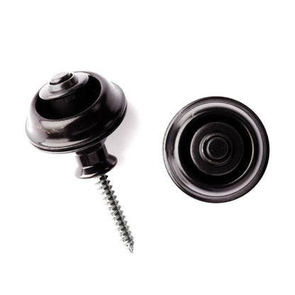 dunlop strap locks dunlop sls1033bk straplok strap retainers dual design - black oxide
