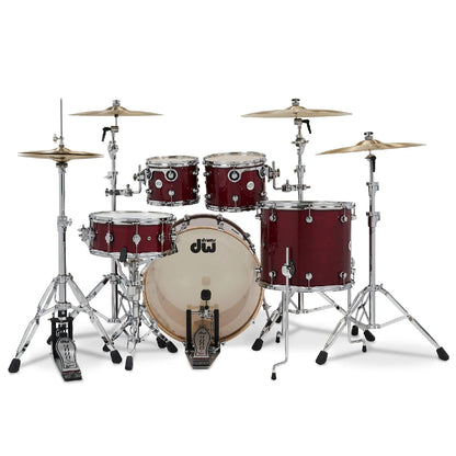 Dw Drum Workshop Acoustic Drum Kits Dw Drum Workshop DDLG 2214 Design 4-Piece Acoustic Drum Kit 