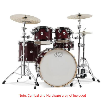 Dw Drum Workshop Acoustic Drum Kits Dw Drum Workshop Design Series 5-Piece Shell Pack BD22 Acoustic Drum Set 