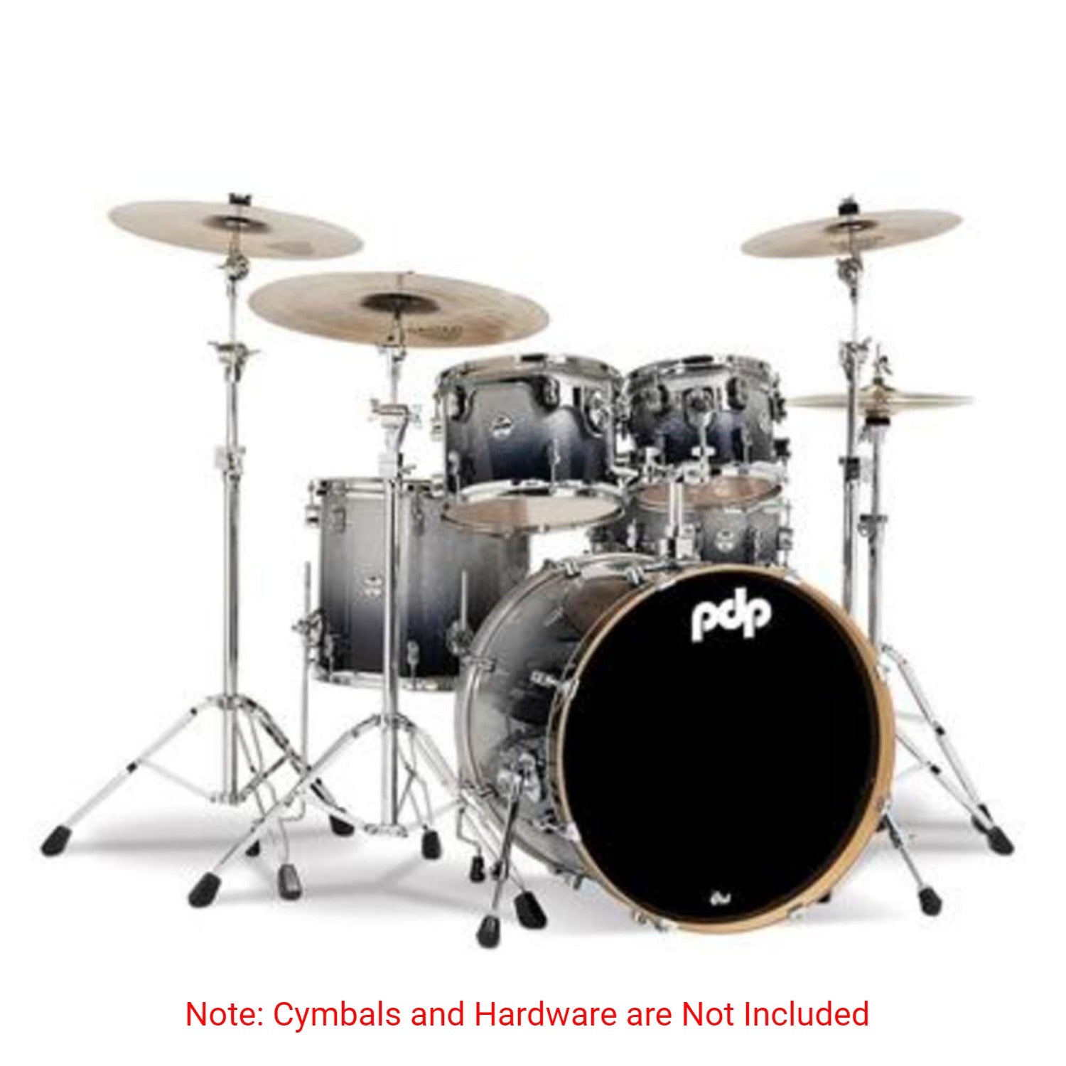 Dw Drum Workshop Acoustic Drum Kits Dw Drum Workshop PDP 5-Piece Concept Maple Acoustic Drum Set