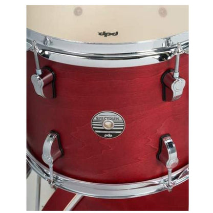 Dw Drum Workshop Acoustic Drum Kits Dw Drum Workshop PDP Spectrum Series 20BD 5-Peice Shell Pack Acoustic Drum Set
