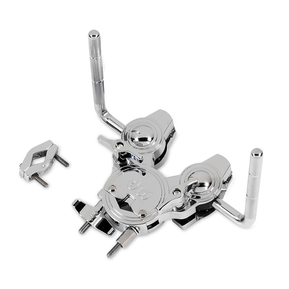 Dw Drum Workshop Parts And Hardware Chrome DW Drums DWSM992  Double Tom Clamp with V Memory Lock