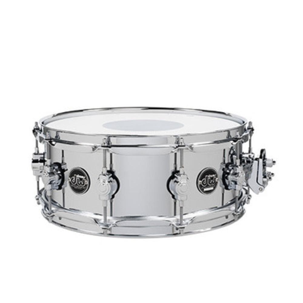 dw drum workshop snare drums 5.5x14 inch dw drum workshop performance series chrome over steel snare drum    