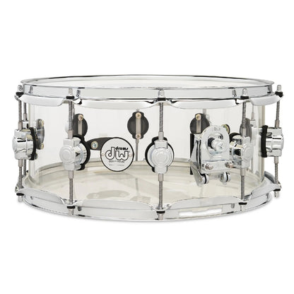 DW Drum Workshop Snare Drums DW Drum Workshop DDAC0614SSCL 6x14"Design Series Acrylic Snare Drum