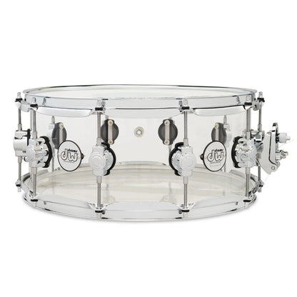 DW Drum Workshop Snare Drums DW Drum Workshop DDAC0614SSCL 6x14"Design Series Acrylic Snare Drum