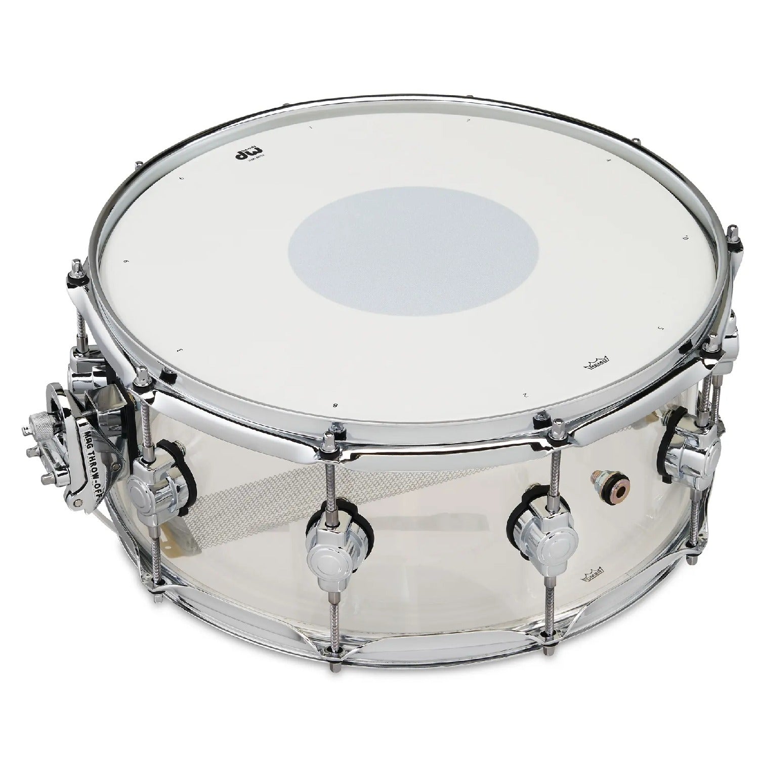 DW Drum Workshop Snare Drums DW Drum Workshop DDAC0614SSCL 6x14"Design Series Acrylic Snare Drum