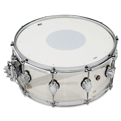 DW Drum Workshop Snare Drums DW Drum Workshop DDAC0614SSCL 6x14"Design Series Acrylic Snare Drum