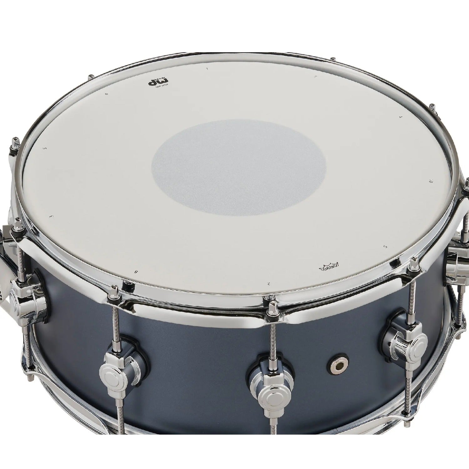 Dw Drum Workshop Snare Drums Dw Drum Workshop DDLM 0614 Design Series  6x14 Maple Snare Drum #color_blue-slate-satin