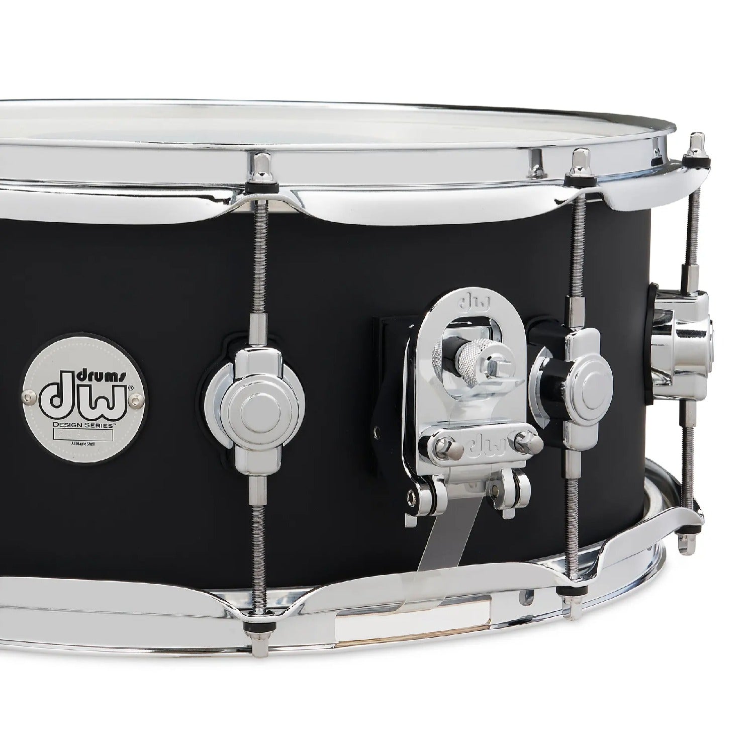 Dw Drum Workshop Snare Drums Dw Drum Workshop DDLM 0614 Design Series  6x14 Maple Snare Drum 