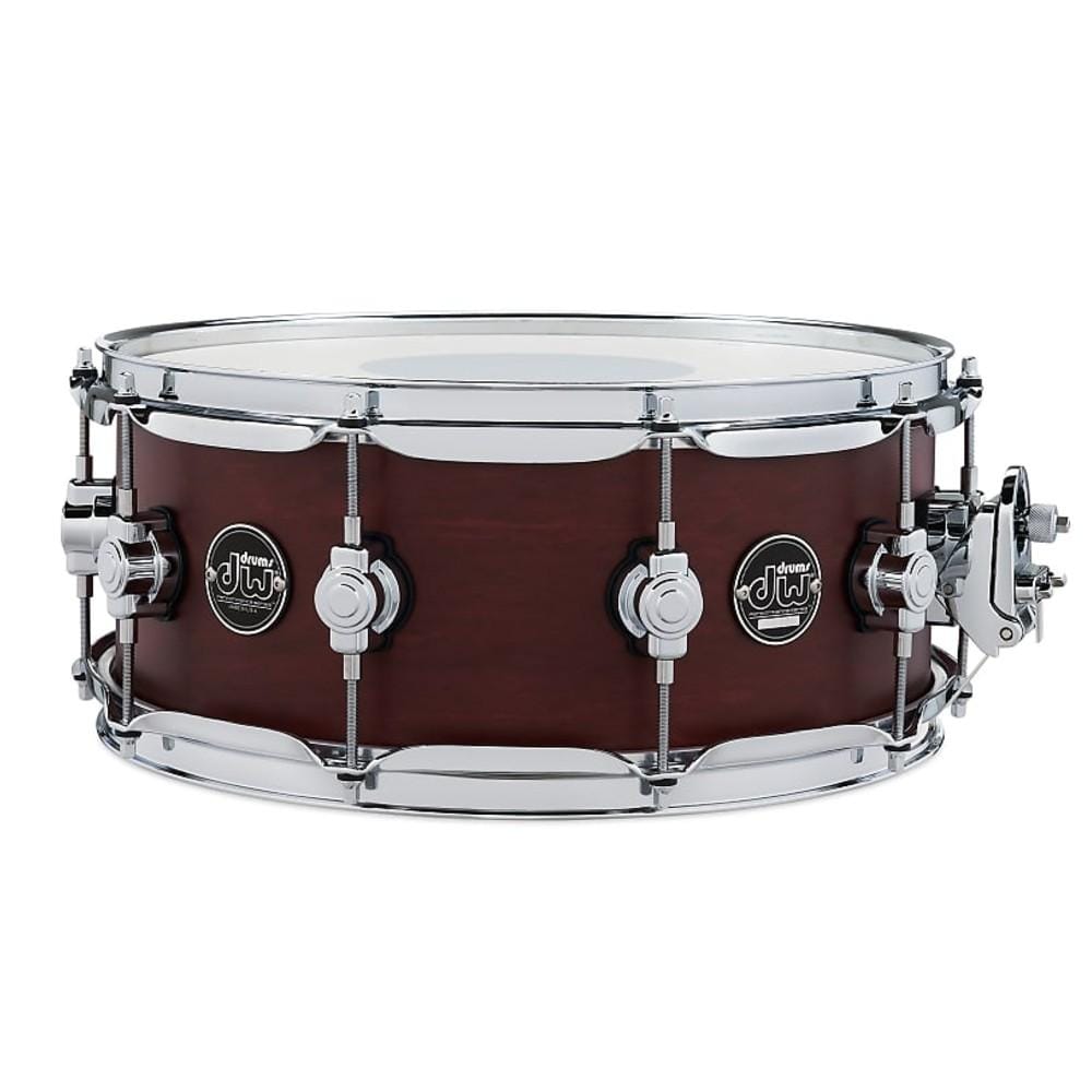dw drum workshop snare drums dw drum workshop drps5514sstb 5.5x14 inch performance series snare drum- tobacco stain