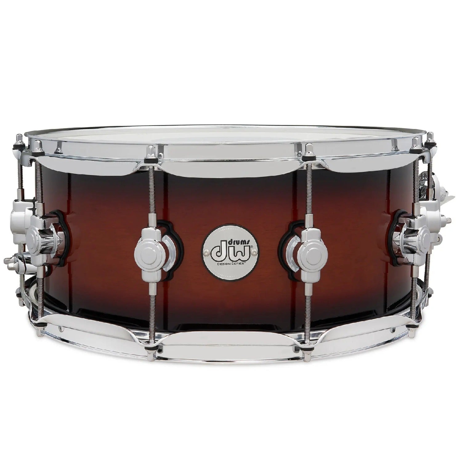 Dw Drum Workshop Snare Drums Tobacco Burst Gloss Lacquer Dw Drum Workshop DDLG 0614 6x14 Design Series Maple Snare Drum #color_tobacco-burst-gloss-lacquer