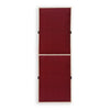 E Flat Acoustical Solutions Sound Proofing Acoustic Treatment E Flat 6'x2'X2inch Pack of 9 Acoustic Panels