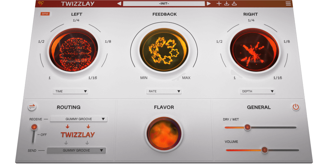 EAR CANDY Virtual Processors Ear Candy Twizzlay: Delay Plugin