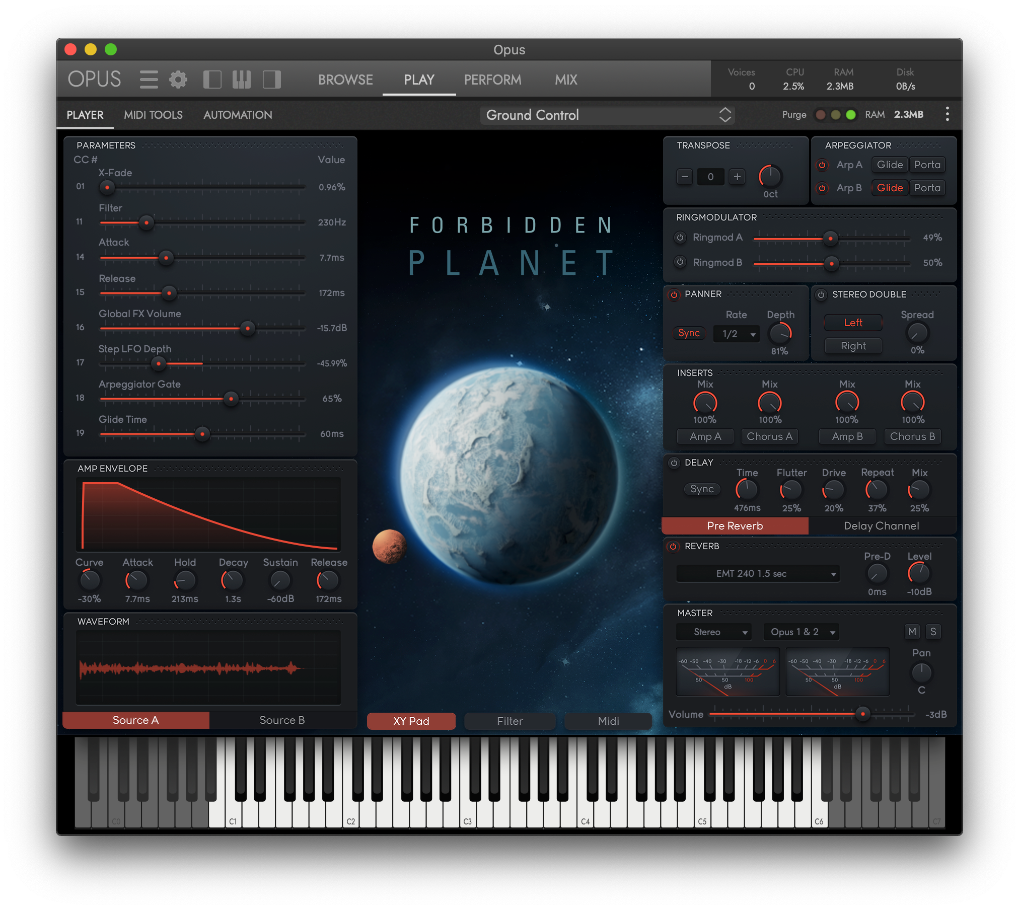 EastWest Virtual Instruments EastWest Forbidden Planet Synthesizer Plugin