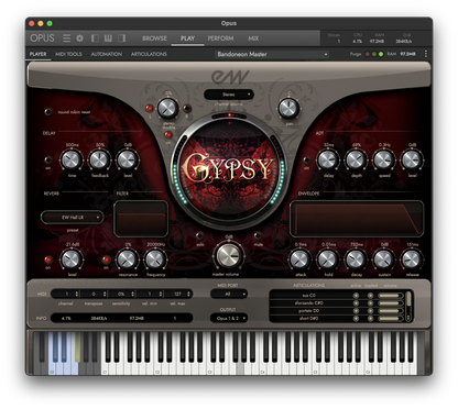 EastWest Virtual Instruments EastWest Gypsy Instrument Bundle – Professional Audio Software & Plugin