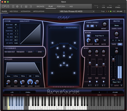 EastWest Virtual Instruments EastWest HOLLYWOOD BACKUP SINGERS: Vocal Instrument Bundle – Professional Audio Software & Plugin