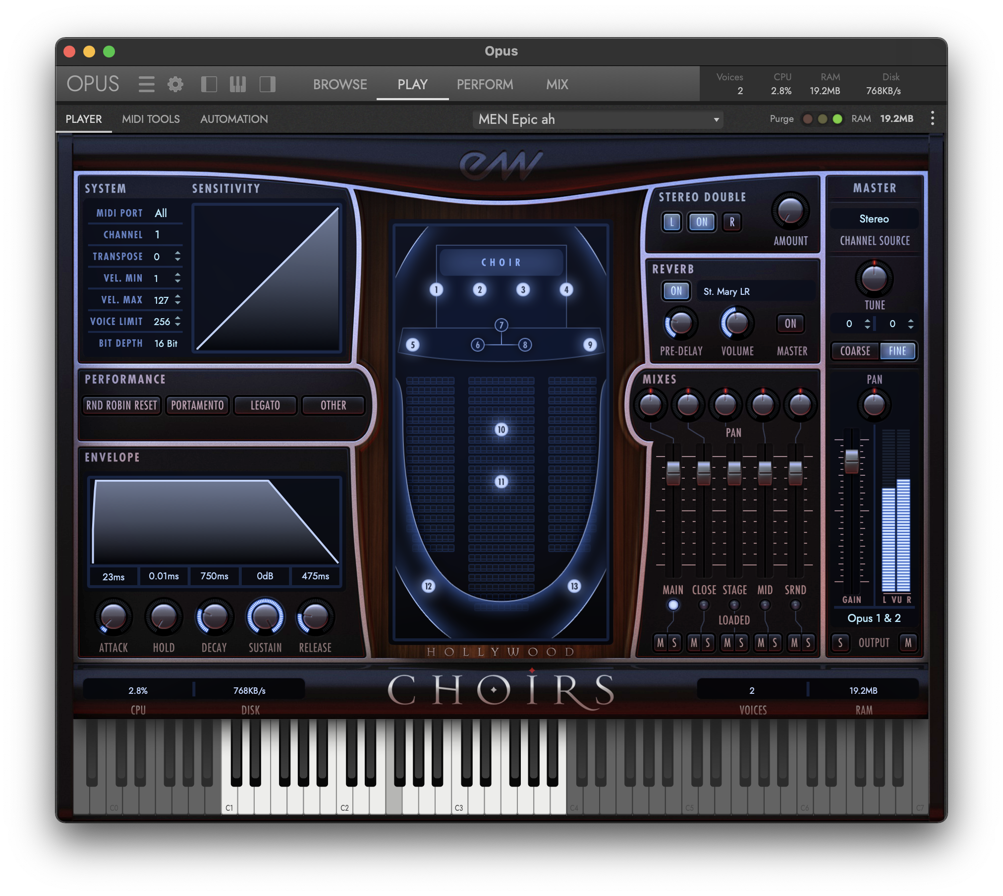 EastWest Virtual Instruments EastWest HOLLYWOOD CHOIRS DIAMOND: Choir Bundle – Professional Audio Software & Plugin