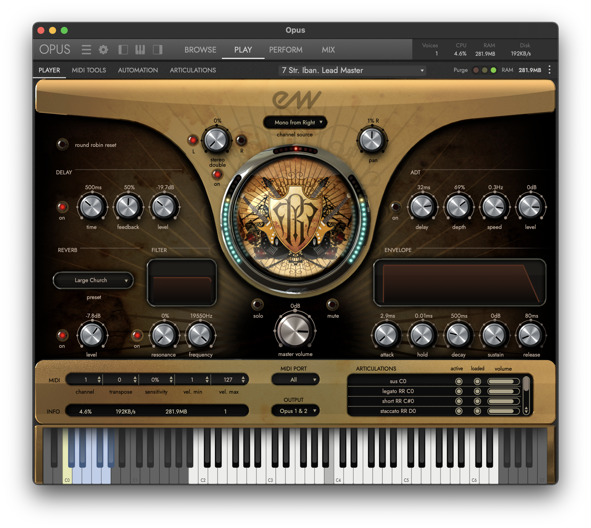 EastWest Virtual Instruments EastWest MINISTRY OF ROCK 1 Instrument Bundle – Professional Audio Software & Plugin