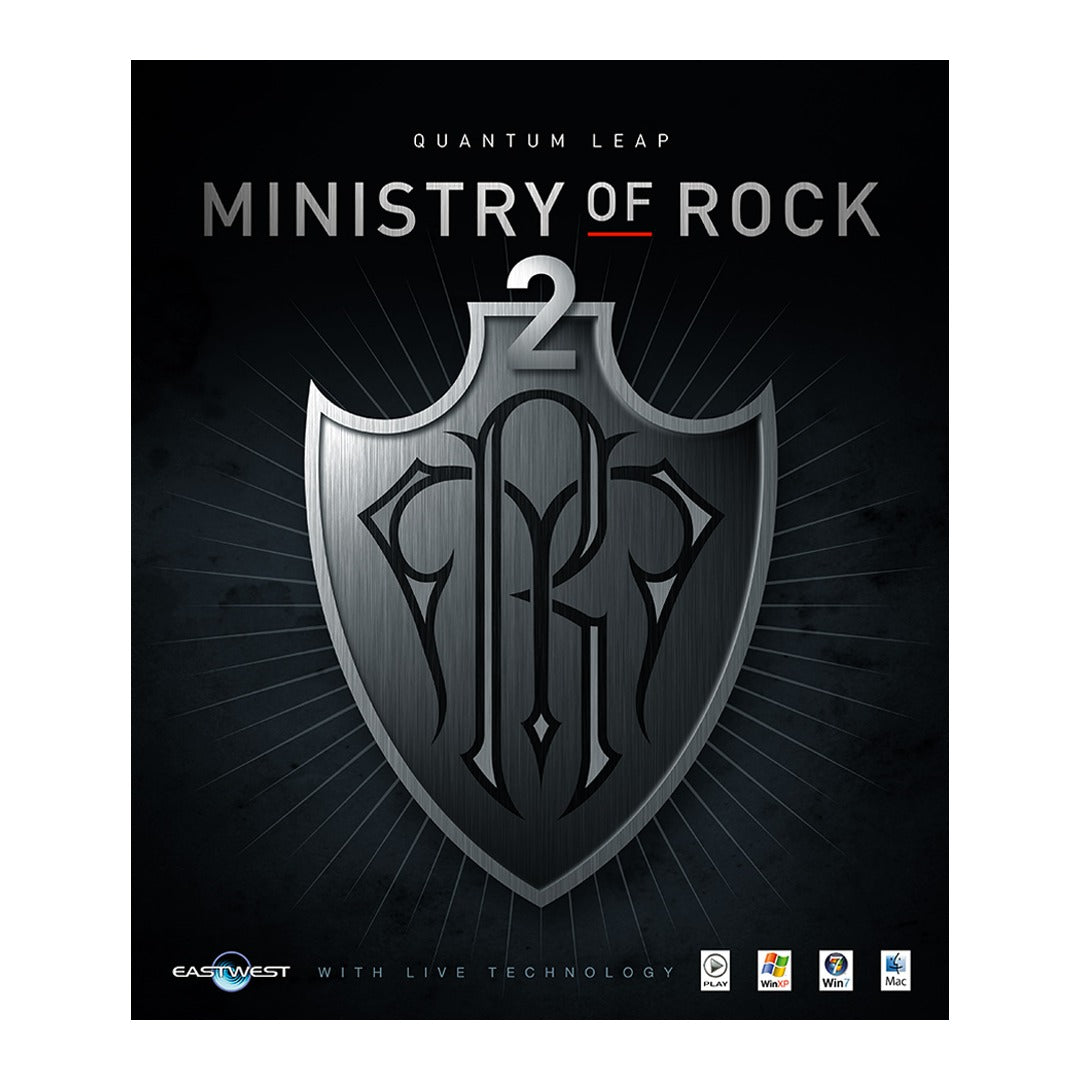 EastWest Virtual Instruments EastWest MINISTRY OF ROCK 2: Rock Instrument Bundle – Professional Audio Software & Plugin