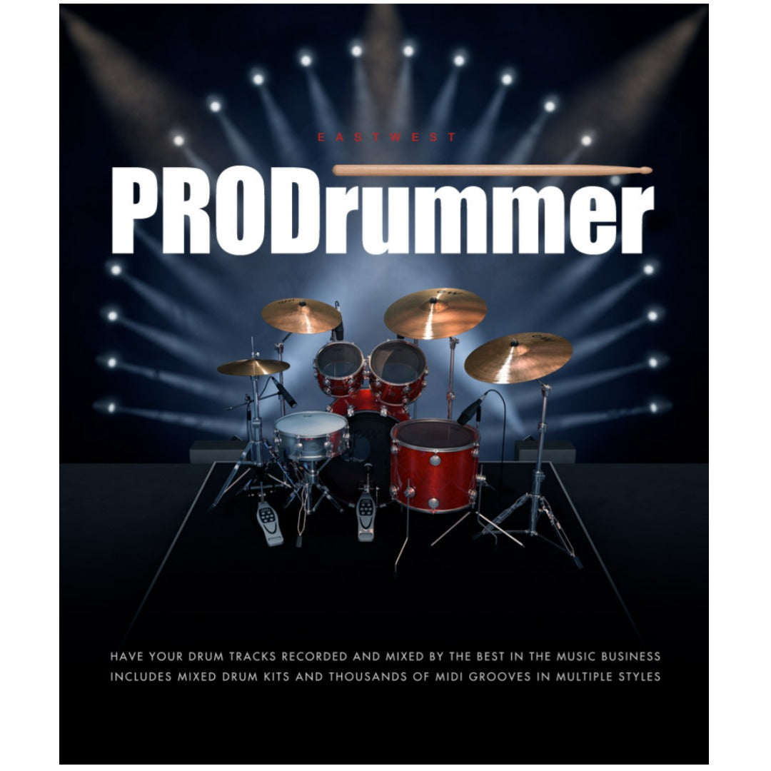 EastWest Virtual Instruments EastWest PRODRUMMER 2 - Joe Chiccarelli Drum Machine Plugin