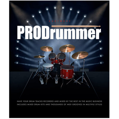 EastWest PRODRUMMER 2 - Joe Chiccarelli Drum Machine Plugin