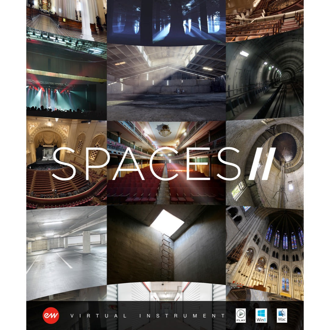 EastWest Virtual Instruments EastWest SPACES II Convolution Reverb Plugin