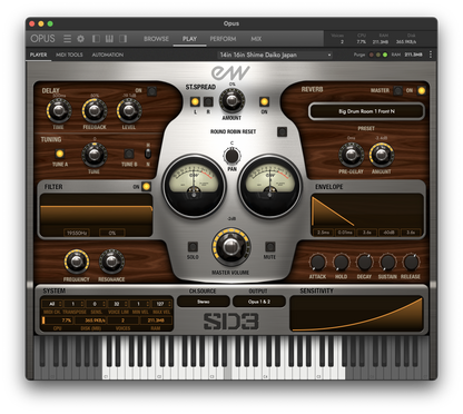 EastWest Virtual Instruments EastWest STORMDRUM 3 Drum Machine Plugin