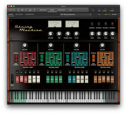 EastWest Virtual Instruments EastWest STRING MACHINE: Virtual Instrument – Professional Audio Software & Plugin