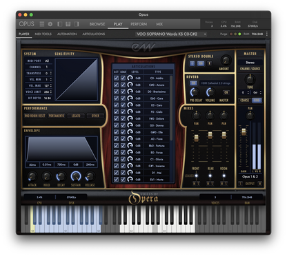 EastWest Virtual Instruments EastWest VOICES OF OPERA: Opera Vocal Bundle – Professional Audio Software & Plugin