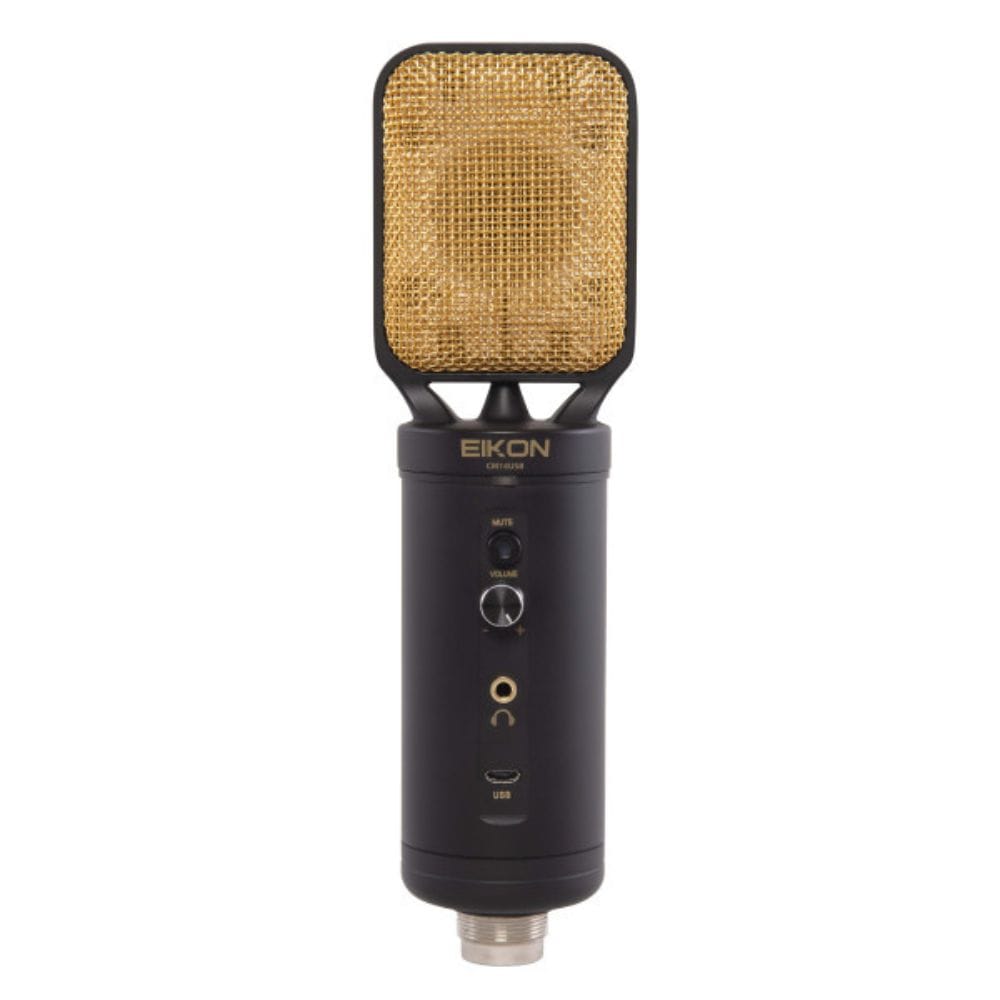 eikon condenser microphone eikon cm14usb condenser studio microphone with xlr  / usb interface overview