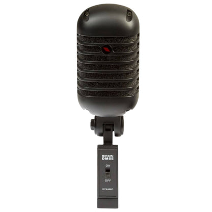Eikon Dynamic Microphones Eikon Audio DM55V2BK “VINTAGE” Professional Vocal Dynamic Microphone – Satin Black