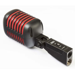 Eikon Dynamic Microphones Eikon Audio DM55V2RDBK “VINTAGE” Professional Vocal Dynamic Microphone – Satin Black And Red