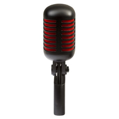 Eikon Dynamic Microphones Eikon Audio DM55V2RDBK “VINTAGE” Professional Vocal Dynamic Microphone – Satin Black And Red