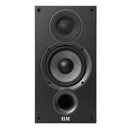 elac bookshelf speakers elac debut b5.2 2.0 bookshelf speakers- pair- black