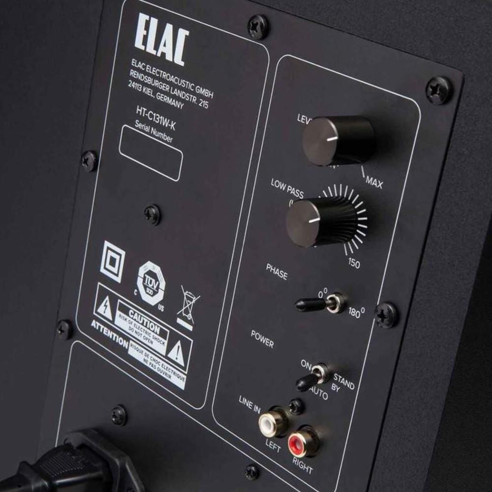 elac home theater systems elac cinema 5 set 5.1 channel home theater speaker system- black