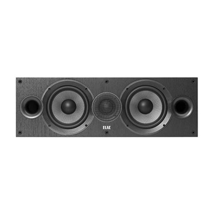 elac monitor, speaker & subwoofer parts elac debut c6.2 2.0 center channel speaker - black