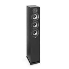Elac Multimedia Speakers Elac Debut F5.2 2.0 Floorstanding Speaker- Pair- Black