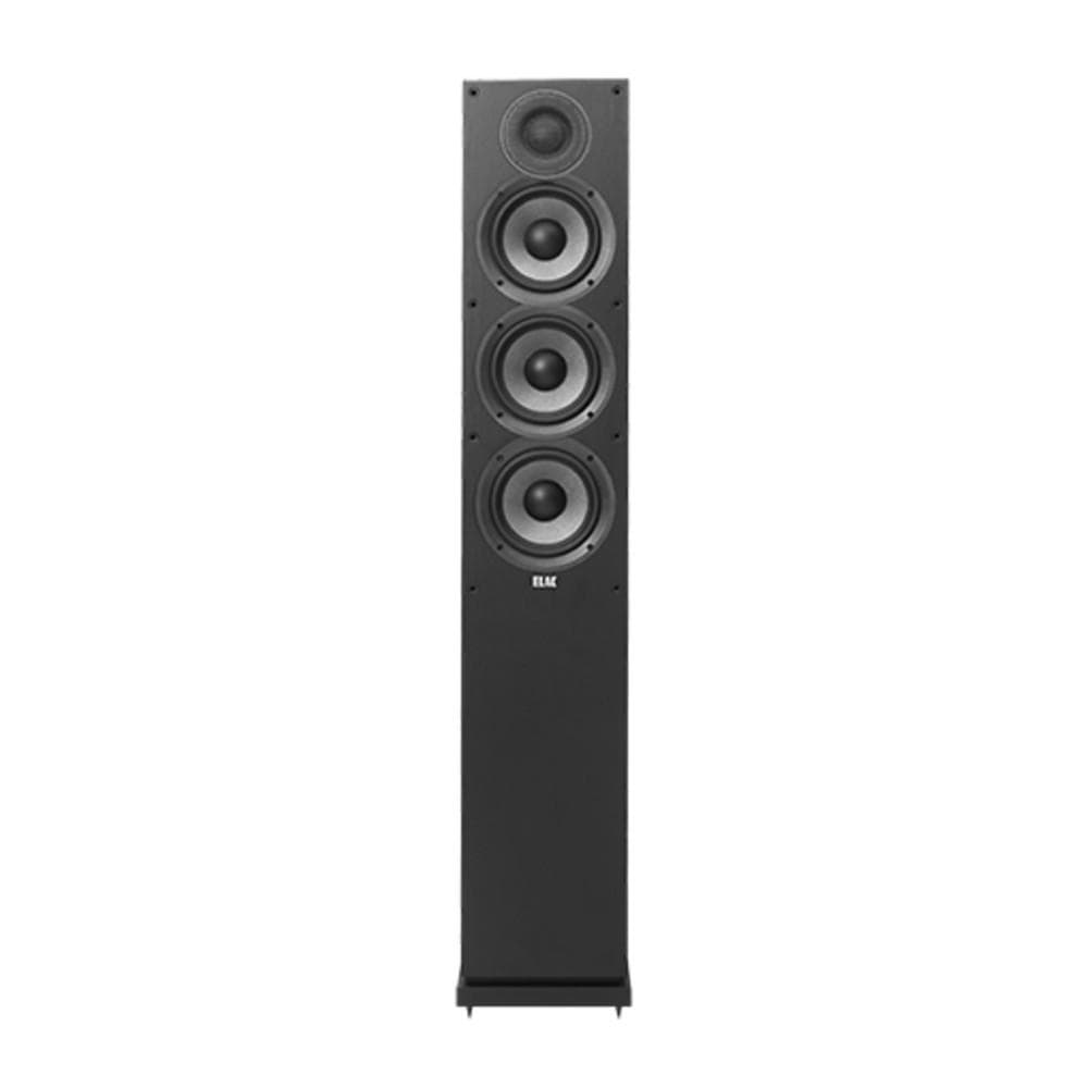 elac multimedia speakers elac debut f5.2 2.0 floorstanding speaker- pair- black