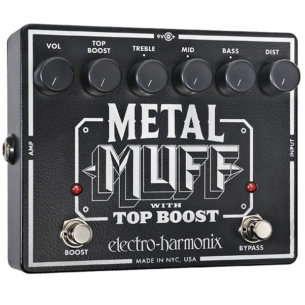 electro-harmonix effect pedals electro-harmonix metal muff distortion guitar effects pedal