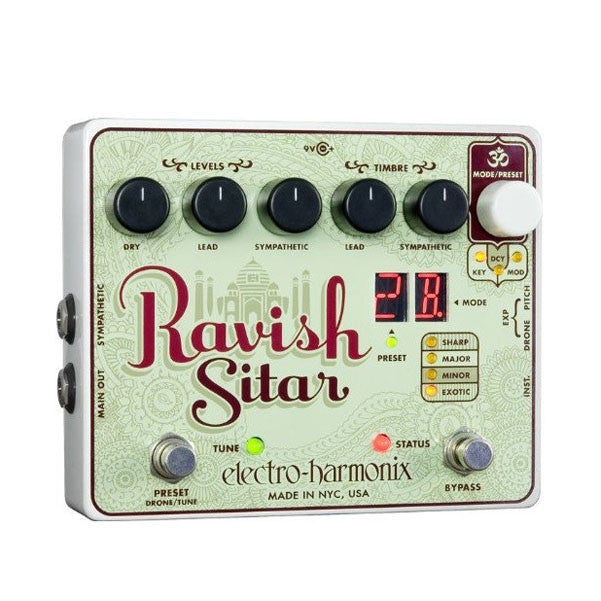 Electro-Harmonix Effect Pedals Electro-Harmonix Ravish Sitar Guitar Effect Pedal